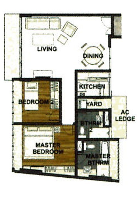 The Midas (D14), Apartment #2366